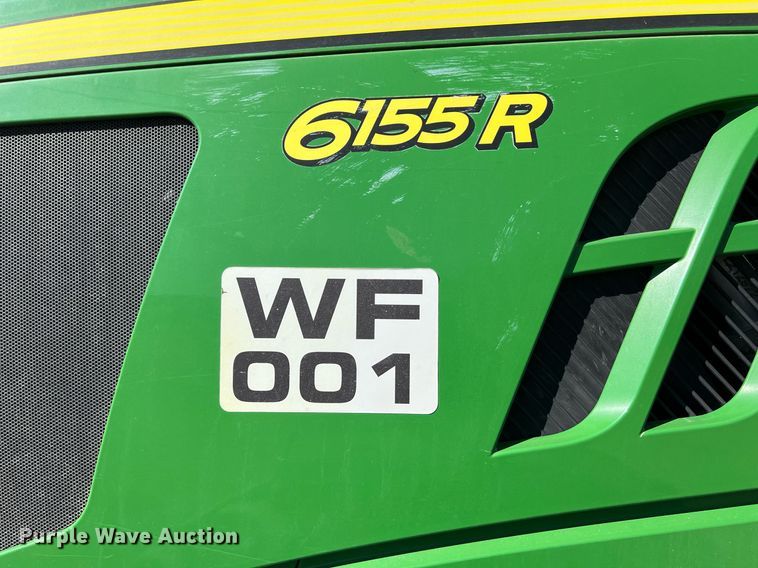 image for item DS2881 2019 John Deere 6155R MFWD tractor