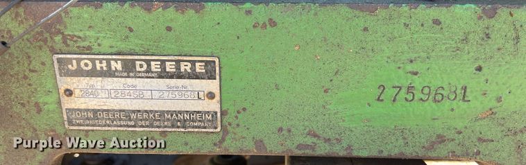image for item DS2883 1978 John Deere 2840 tractor
