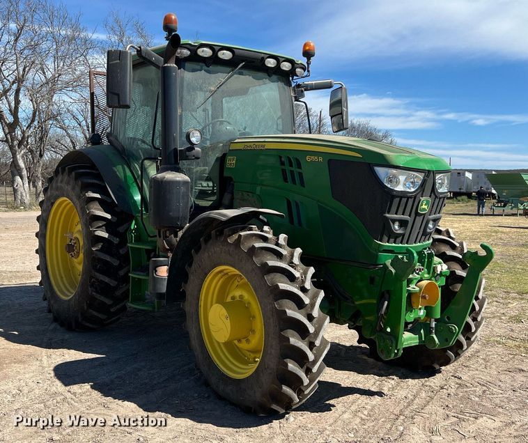 image for item DS2885 2017 John Deere 6155R MFWD tractor