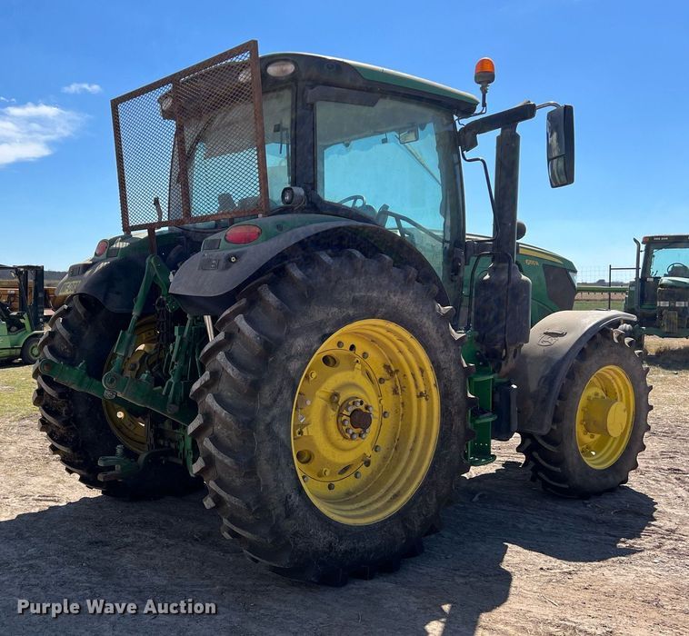 image for item DS2885 2017 John Deere 6155R MFWD tractor