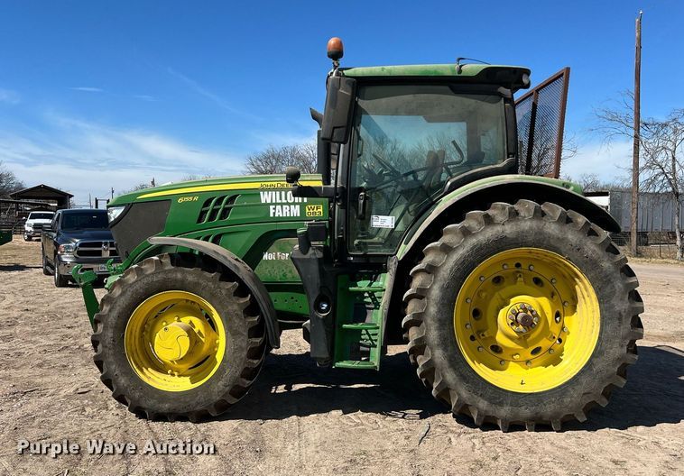 image for item DS2885 2017 John Deere 6155R MFWD tractor