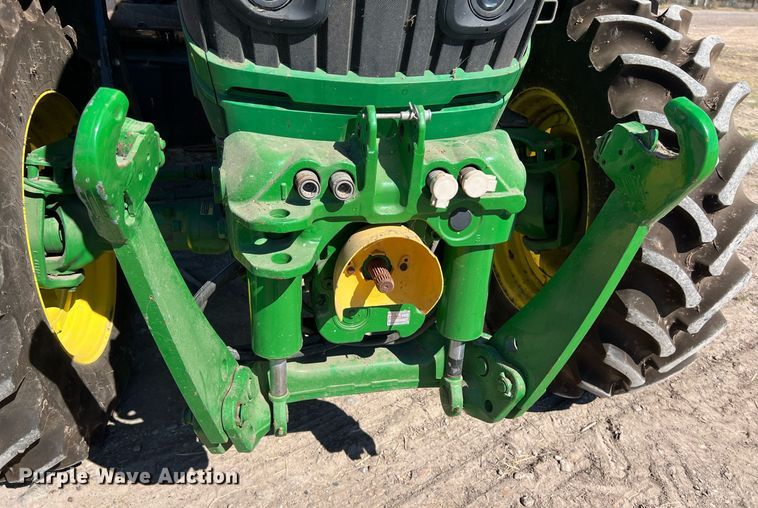 image for item DS2885 2017 John Deere 6155R MFWD tractor