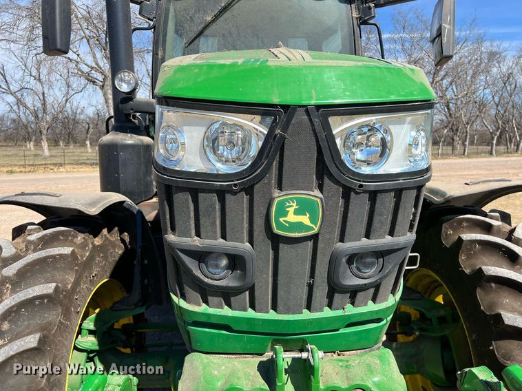 image for item DS2885 2017 John Deere 6155R MFWD tractor