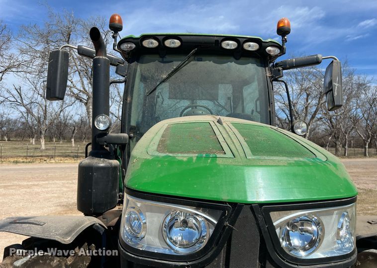 image for item DS2885 2017 John Deere 6155R MFWD tractor