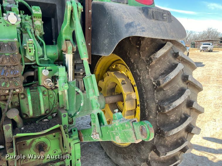 image for item DS2885 2017 John Deere 6155R MFWD tractor