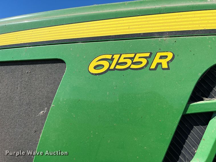 image for item DS2885 2017 John Deere 6155R MFWD tractor