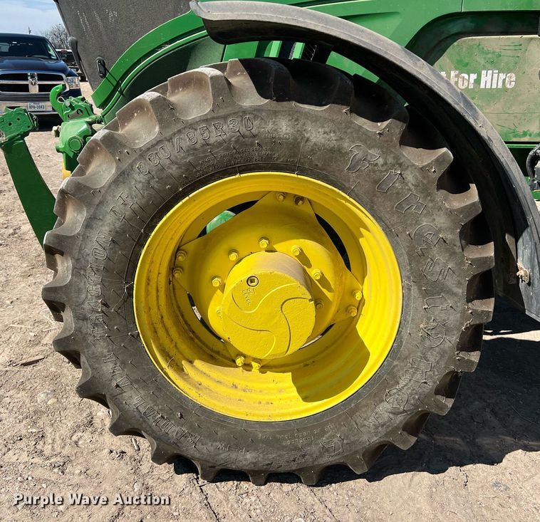 image for item DS2885 2017 John Deere 6155R MFWD tractor