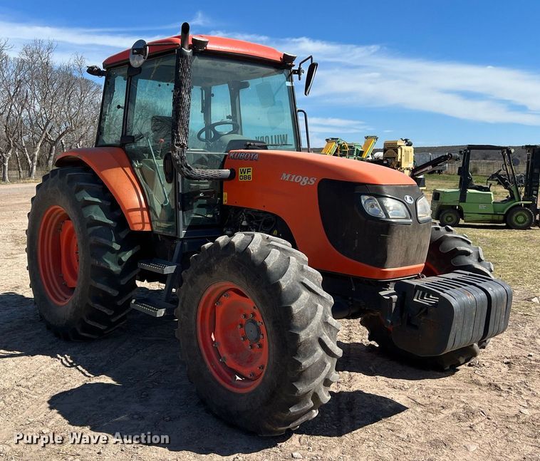 image for item DS2893 Kubota M108S MFWD tractor