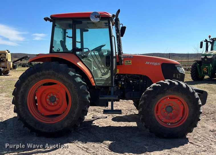 image for item DS2893 Kubota M108S MFWD tractor