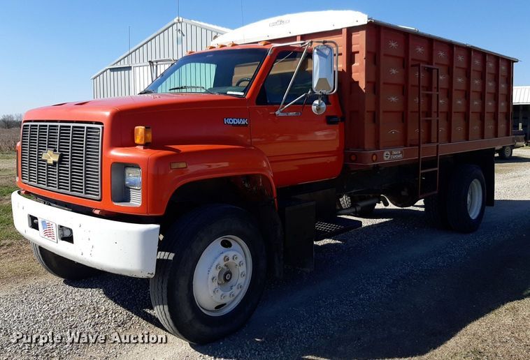 image for item DV9929 1994 Chevrolet Kodiak grain truck