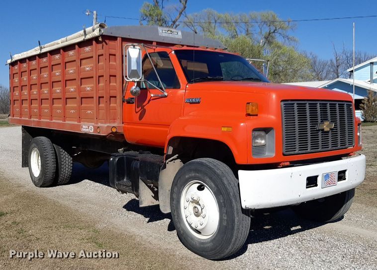 image for item DV9929 1994 Chevrolet Kodiak grain truck