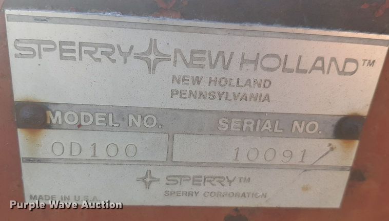 image for item DV9934 New Holland  0D100 tandem off-set disk