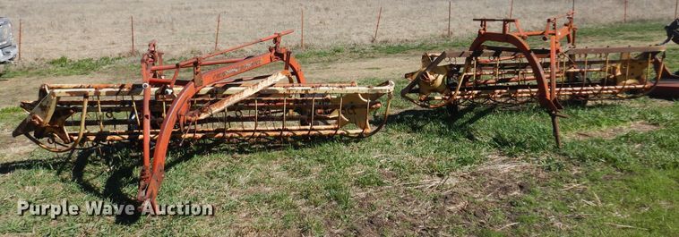 image for item DV9939 (2) New Holland 56 hay rakes