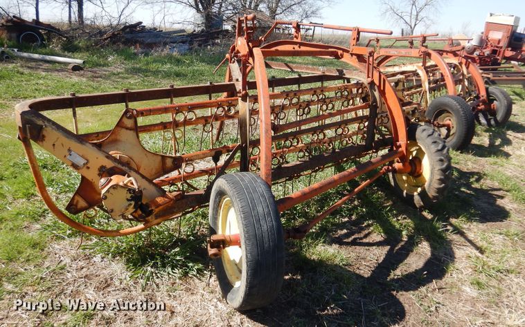 image for item DV9939 (2) New Holland 56 hay rakes