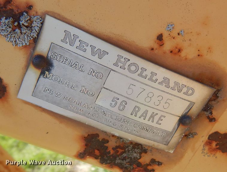 image for item DV9939 (2) New Holland 56 hay rakes