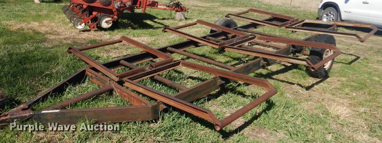 image for item DV9940 Shop built hay bale trailer