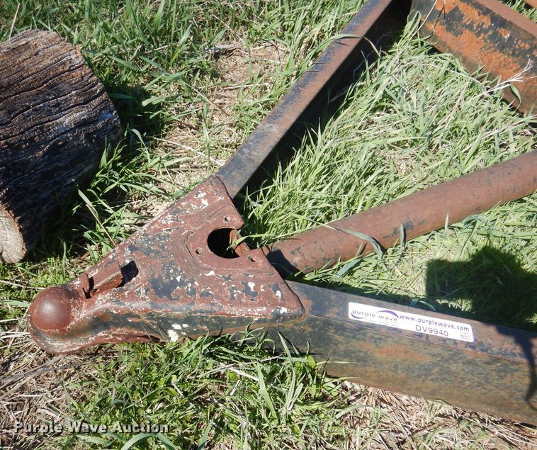 image for item DV9940 Shop built hay bale trailer