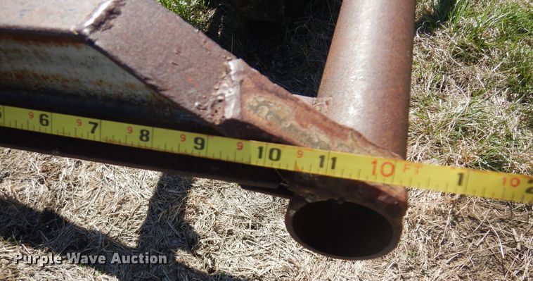 image for item DV9940 Shop built hay bale trailer