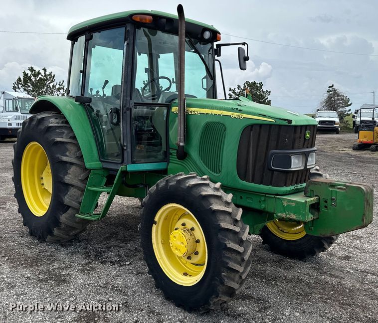 image for item EG1316 2003 John Deere 6415 MFWD tractor