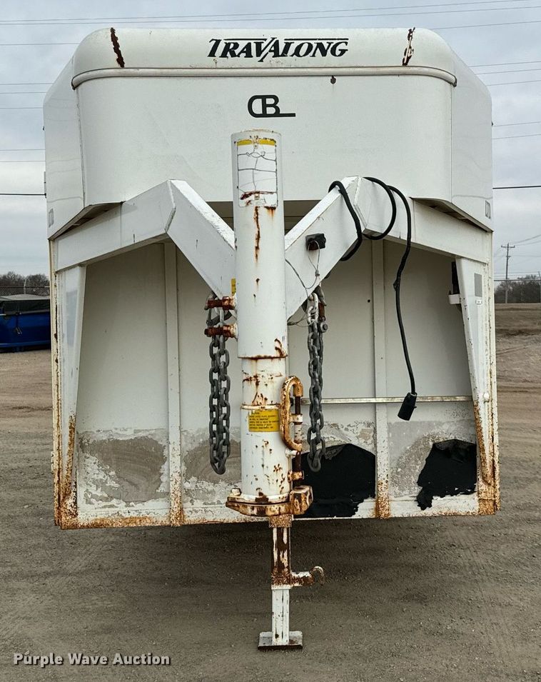 image for item EJ0217 2005 Liberty livestock trailer