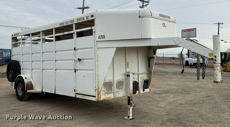 image for item EJ0217 2005 Liberty livestock trailer