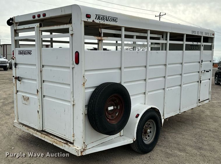 image for item EJ0217 2005 Liberty livestock trailer