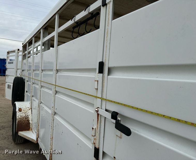 image for item EJ0217 2005 Liberty livestock trailer