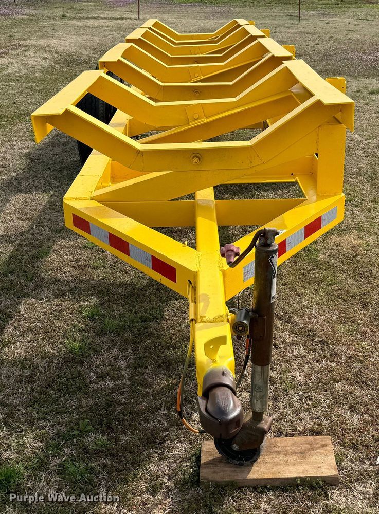 image for item EJ0315 Hay bale trailer