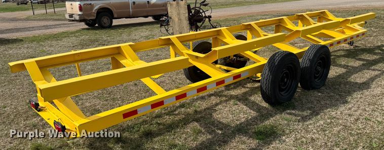 image for item EJ0315 Hay bale trailer
