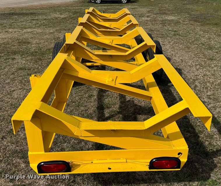 image for item EJ0315 Hay bale trailer