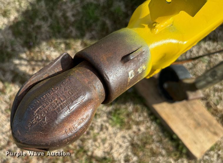 image for item EJ0315 Hay bale trailer