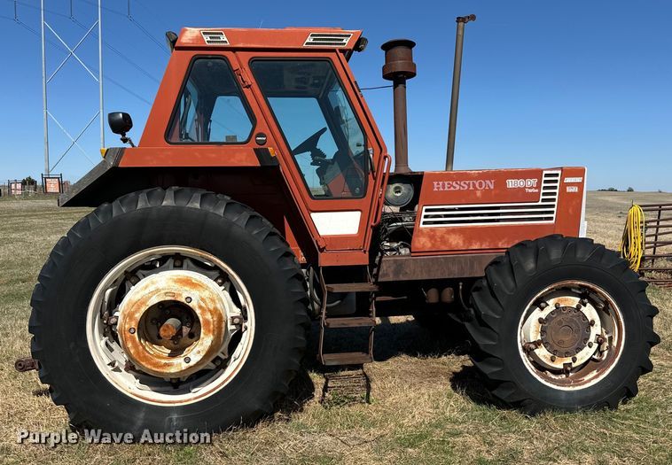 image for item EJ0333 Hesston  1180DT MFWD tractor