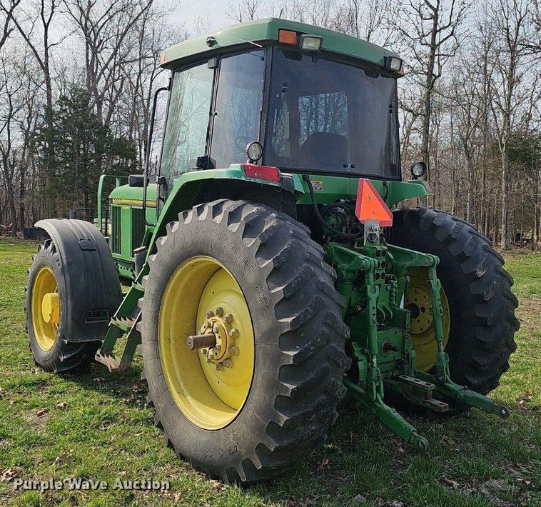 image for item EJ6172 1994 John Deere 7400 MFWD tractor