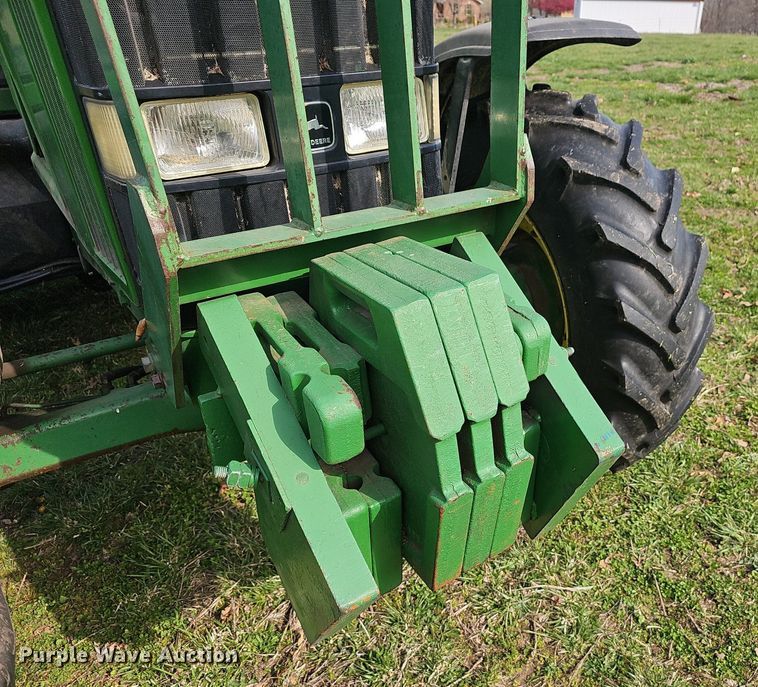 image for item EJ6172 1994 John Deere 7400 MFWD tractor