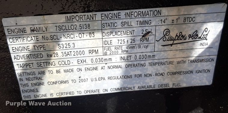 image for item FC9219 2008 Massey Ferguson  2605 tractor