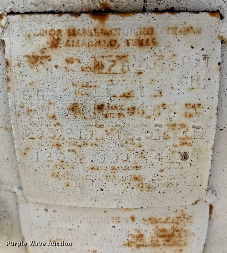 image for item IB9360 NH3 tank trailer