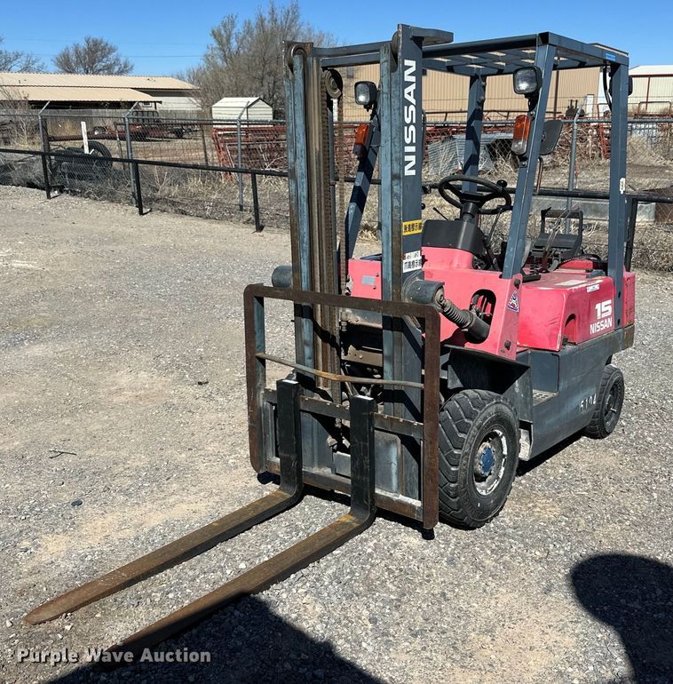 image for item JT9067 Nissan forklift