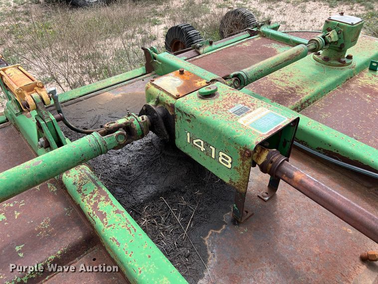 image for item KV9790 John Deere 1418 rotary mower
