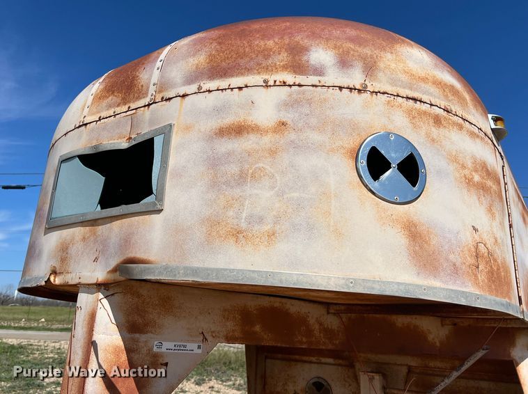 image for item KV9792 Shop built livestock trailer