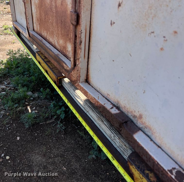 image for item KV9792 Shop built livestock trailer