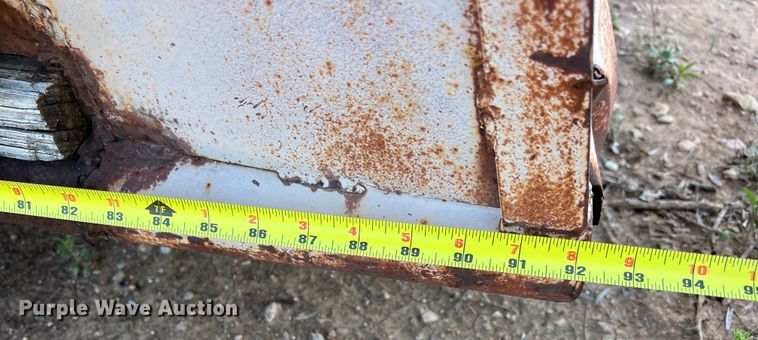 image for item KV9792 Shop built livestock trailer