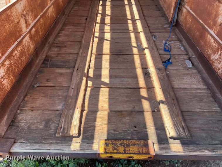 image for item KV9792 Shop built livestock trailer