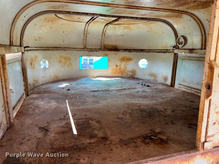 image for item KV9792 Shop built livestock trailer