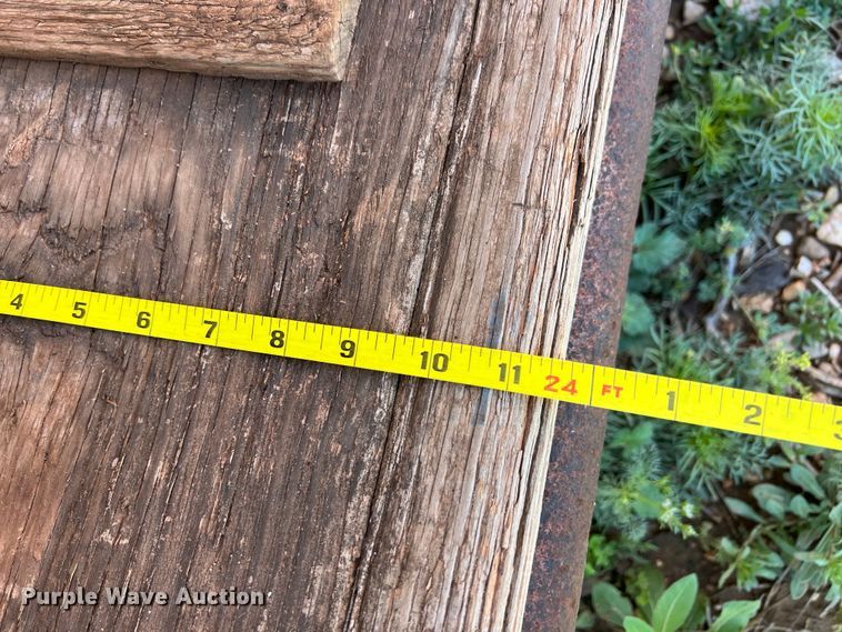 image for item KV9792 Shop built livestock trailer