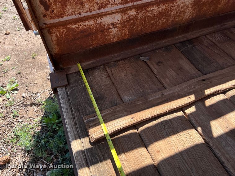 image for item KV9792 Shop built livestock trailer