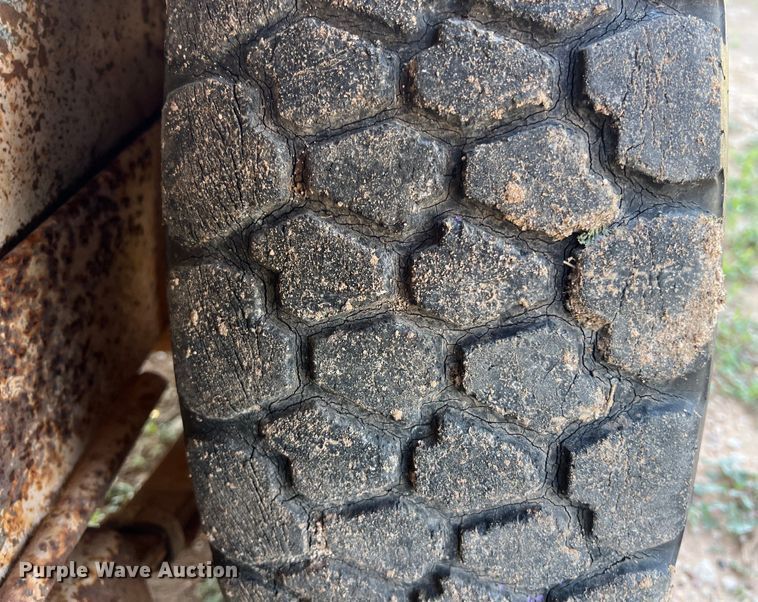 image for item KV9792 Shop built livestock trailer