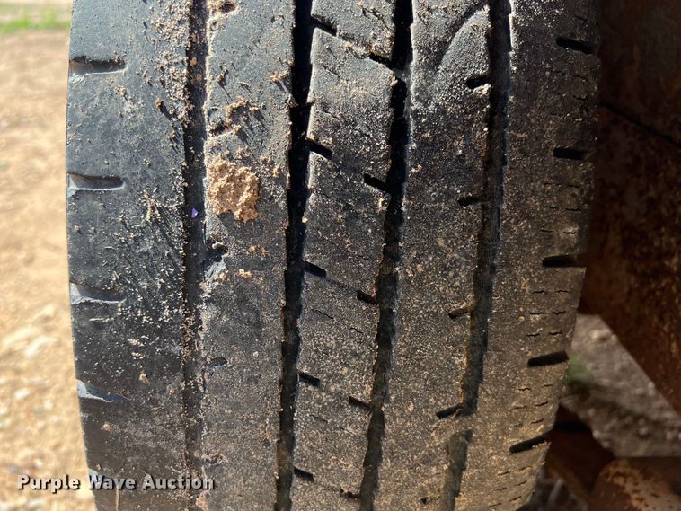 image for item KV9792 Shop built livestock trailer