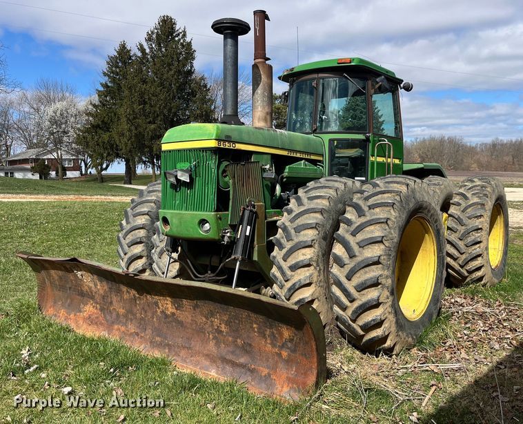 image for item LD9355 John Deere  8630 4WD tractor