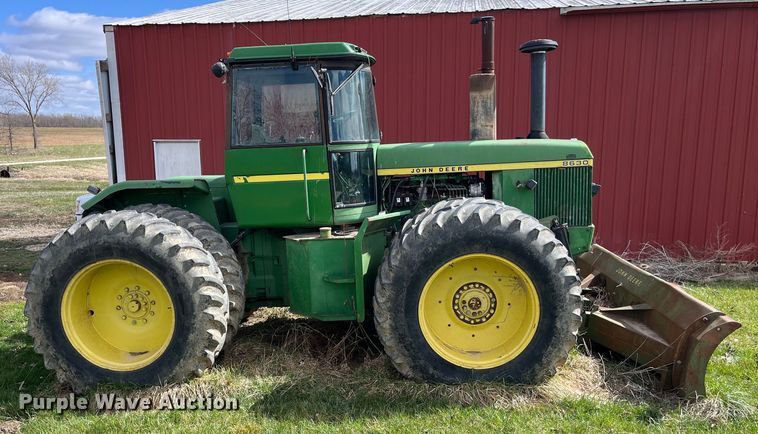 image for item LD9355 John Deere  8630 4WD tractor