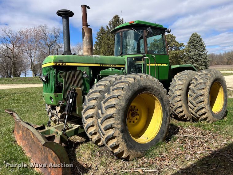 image for item LD9355 John Deere  8630 4WD tractor